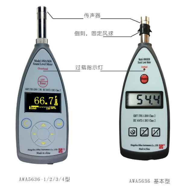 杭州爱华声级计AWA5636型
